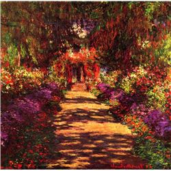 Claude Monet - Path in Monets Garden in Giverny