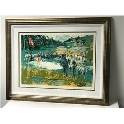 Golf 15th Hole by LeRoy Neiman (1921-2012)