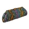 Image 3 : MCM Multicolor Snakeskin Amaranda Long Clutch Handbag