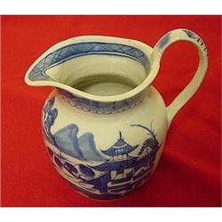 BLUE CANTON MILK PITCHER #1379986