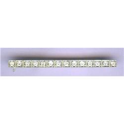 Art Deco Diamond Bar BROOCH #1380085