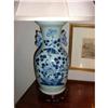 Image 1 : Blue and white storage jar lamp #1380298