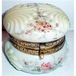 Hand Painted Shell Shaped Wavecrest Box #1380319