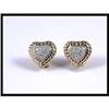 Image 1 : 14K Yellow Gold Diamond Heart  #1380321