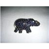 14K WG Gold Diamond Sapphire Elephant Brooch #1380445