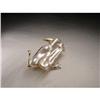 14K YG Gold Diamond Biwa Pearl Penguin Brooch #1380446