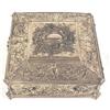 Image 1 : Elaborate Large  Silver Jewel Box Antique #1380510