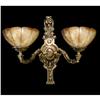 Image 1 : A pair of bronze and alabaster sconces #1380540