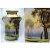 Image 1 : Noritake Scenic 9-1/2" Vase - Elephant Handles #1391668