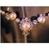 Image 1 : RHJ Simulated Pearl (Comp) Necklace w CZs #1391703