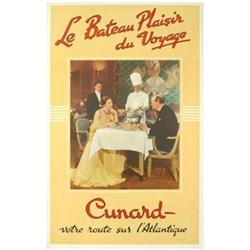 Cunard   Le Bateau Plaisir Du Voyage #1391721