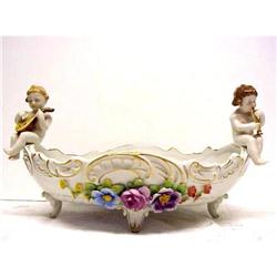 Huge German Centerpiece CUPIDS & ROSES #1391758