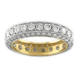 VS 2.25 ct Diamond Eternity Anniversary Ring #1391996