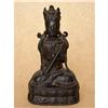 Image 1 : Seated Buddha Iron Figur #1392040