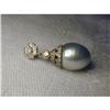 Image 1 : 18K WG Cultured Pearl Diamond Pendant Enhancer #1392091