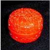 Image 1 :  Chinese Export Mini-Cinnabar Box #1392502
