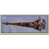 Image 1 : SHAWL BROOCH PIN FITS SHOULDER  ROSECUT RUBY #1392641