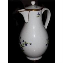 1780's cornflower old Paris porcelain painted #1392659