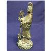 Archaic Bronze Kwan Yin Fertility Statue #1399065