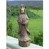 Unique Old Beaded Bronze Guan Yin Bodhisattva #1399066
