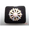 Image 1 : 1950s Glass Rhinestone Brooch Pin #1399448