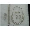  Sparkling Rhinestone 8 PIECE  PARURE  necklace#1399464