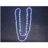 1940-1980s  Cobalt Glass  beads necklace #1399467