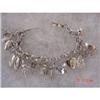 Vintage Estate CORO CHARM BRACELET 14 charms #1399543