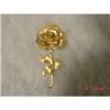 Image 1 : Vendome Sterling Floral  Rhinestone Brooch #1399605