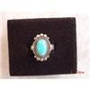 Image 1 : Scandinavian European Sterling Turquoise Ring #1399775