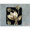 Estate REGEL Gold Filled Floral Brooch #1399879