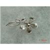 Estate Wells Sterling Dainty Floral Brooch #1399898