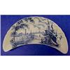 Staffordshire Blue Transfer BONE DISH #1400390