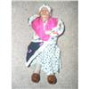 Ravca  French Peasant Doll Woman pink scarf #1400461