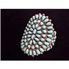 Image 1 : Zuni Cluster Bracelet - 74 Lone Mountain Stones#1400577