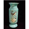 Blue Milk Glass Vase #1400687