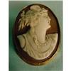 Gold Filled Cameo Pin #1400694