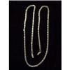 22 inch 14KT Yellow Gold Flat Link Chain #1400695