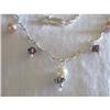Swarovski  crystal, Cultured f/w pearl sterling#1400735