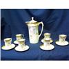 CHOCOLATE POT WITH 6 CUPS & SAUCERS MARKED RS #1400752
