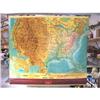U.S. CRAMS WALL MAP, MARKABLE & CLEANABLE, #1400760