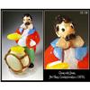 Image 1 : CZECH VINTAGE ART GLASS CLOWN W DRUM FIGURINE #1400829