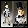 Image 1 : CZECH VINTAGE ART GLASS CLOWN CONDUCTOR #1400831