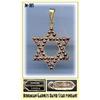 Image 1 : BOHEMIAN GARNET JEWISH STAR OF DAVID #185 #1400900