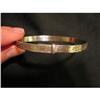 Image 1 : ANTIQUE 800 Silver Bangle Bracelet Slide #1401192