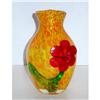 Image 1 : Hand Blown Art Glass Vase #1401825