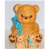 Image 1 : Bear Cookie Jar with Matching Salt and Pepper #1401830