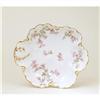 French Haviland Limoges HP Flower Plate Bowl #1401894