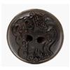 Image 1 : Old Japanese Horn Press Netsuke Manju Geisha #1401920