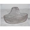 Image 1 : Pressed Glass Basket SKU 5309 #1402028